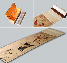 浪卡子馆藏书画复制博物馆书画复制服务